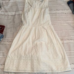 American Eagle White Lace Dress